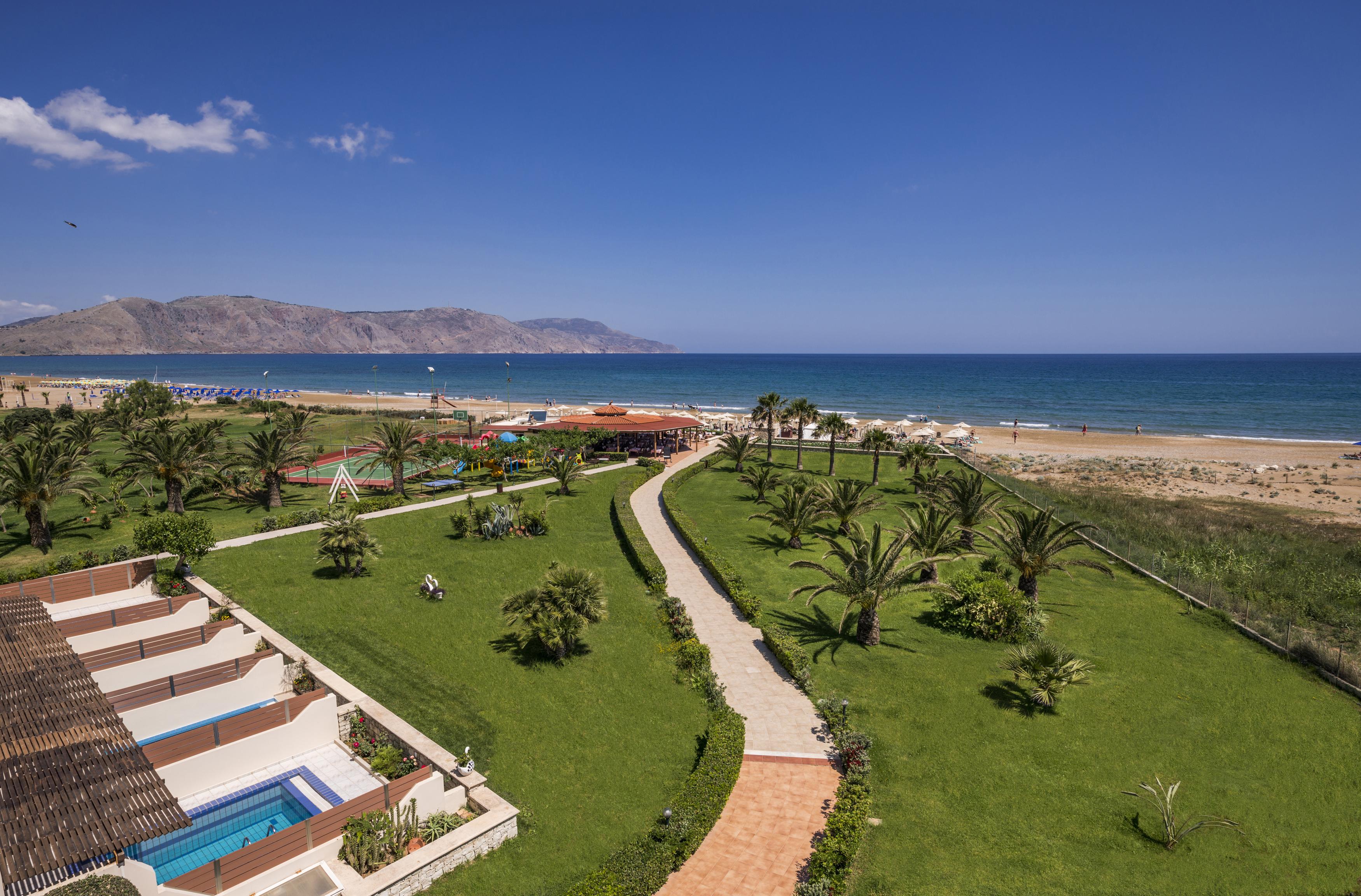 Vantaris Palace Hotel Paralia Kourna Bagian luar foto