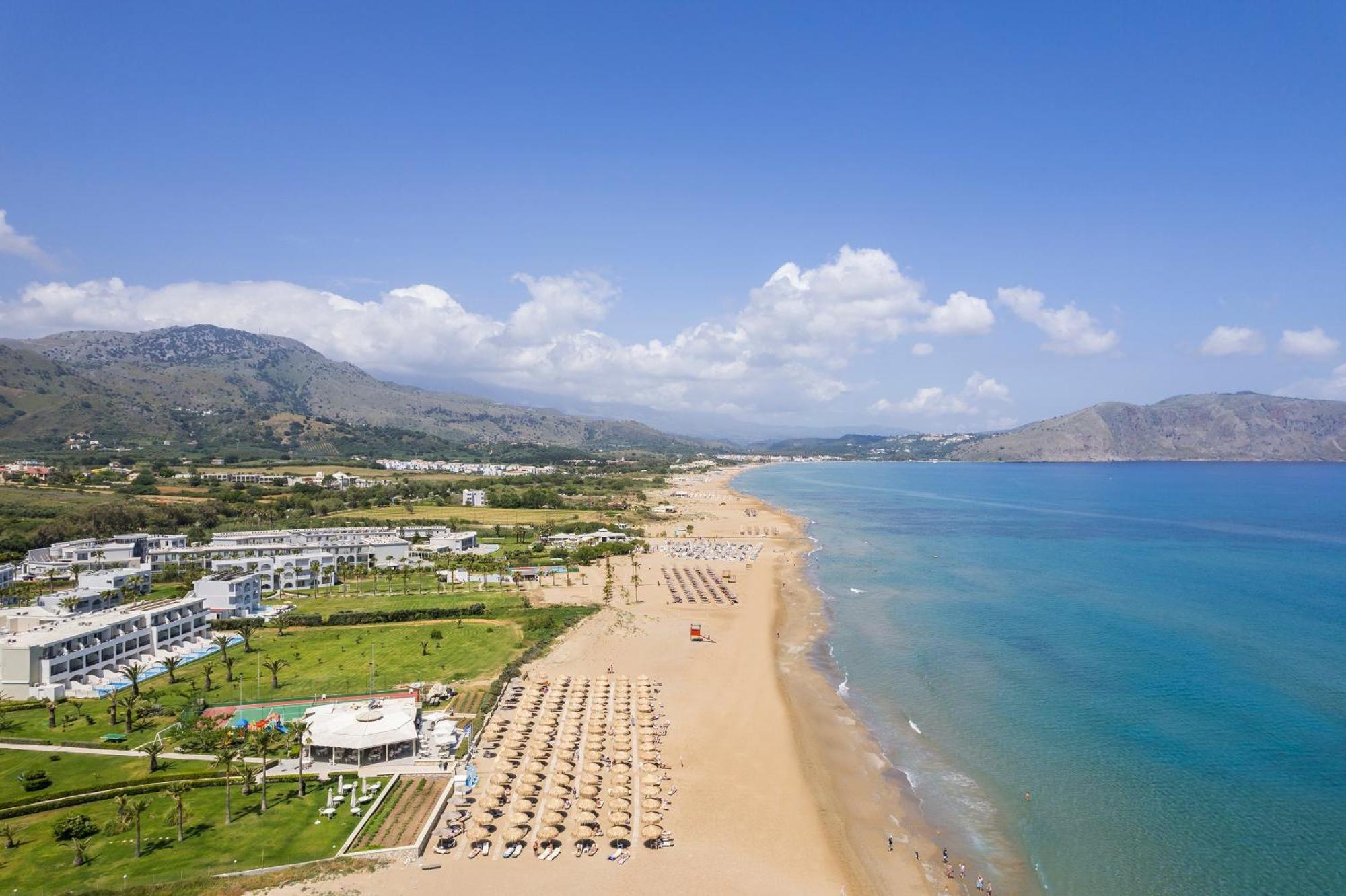 Vantaris Palace Hotel Paralia Kourna Bagian luar foto