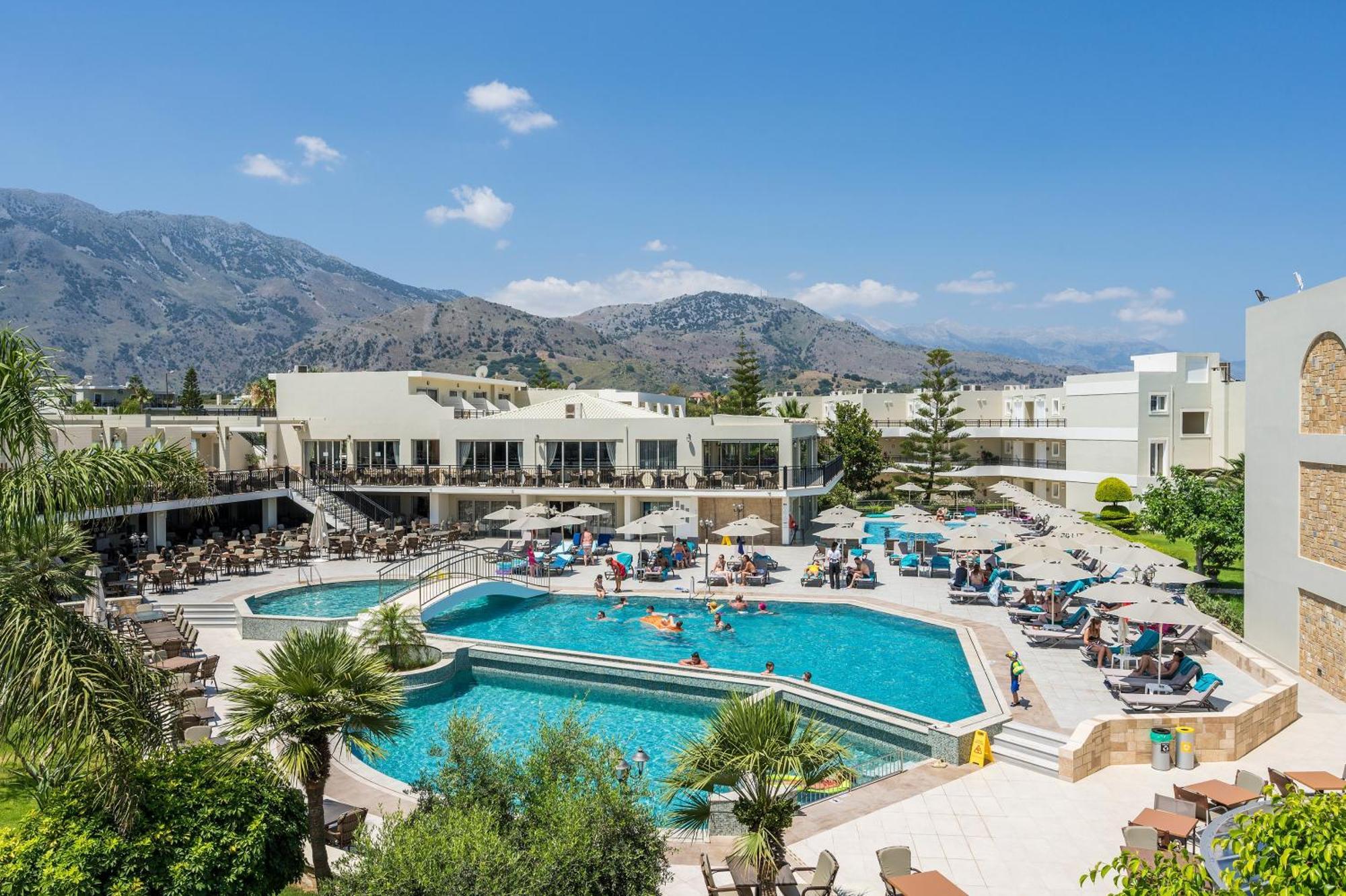 Vantaris Palace Hotel Paralia Kourna Bagian luar foto